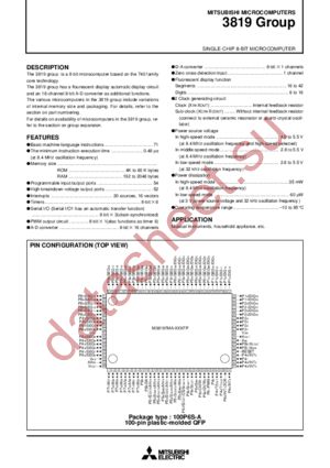 M38197 datasheet  