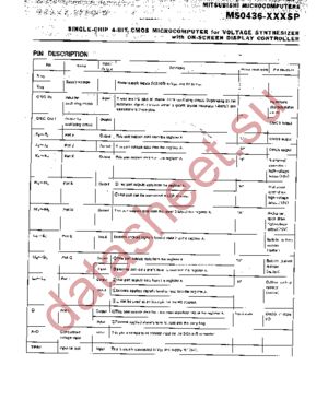 M50436-589SP datasheet  