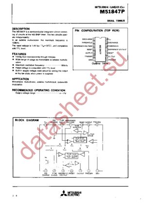 M51847P datasheet  