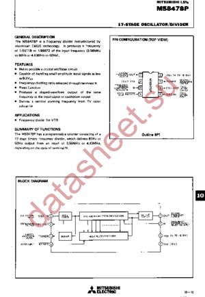 M58478 datasheet  