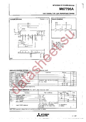 M67796A datasheet  