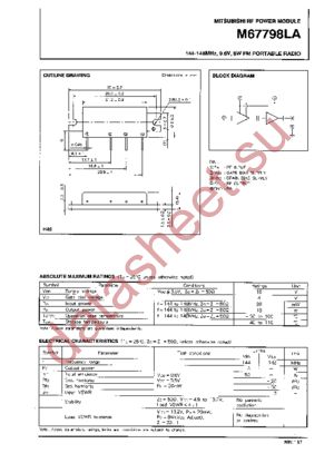 M67798 datasheet  