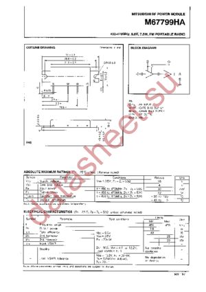 M67799 datasheet  