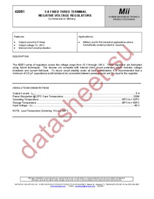 42051 datasheet  