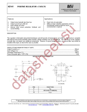 42141 datasheet  