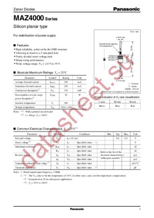 MAZ4140-M datasheet  