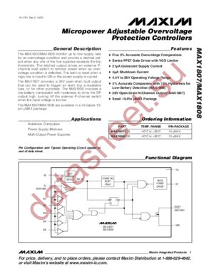 MAX1808 datasheet  