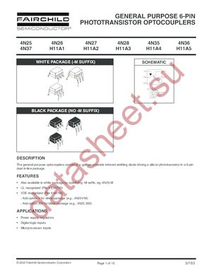 4N37.300 datasheet  