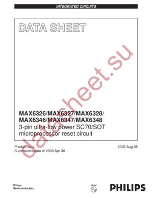 MAX6346-44D datasheet  