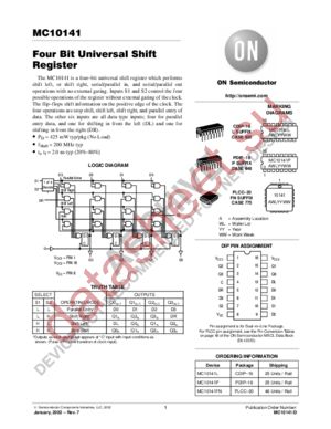 MC10141-D datasheet  