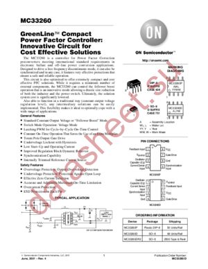 MC33260-D datasheet  