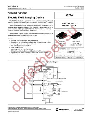 MC33794DWB/R2 datasheet  