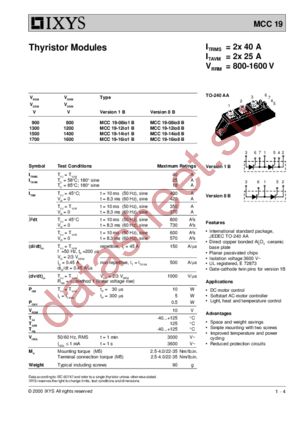 MCC19-08IO8B datasheet  