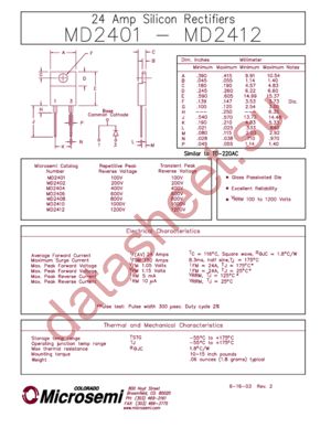 MD2406 datasheet  