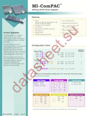MI-PC61K-IY datasheet  