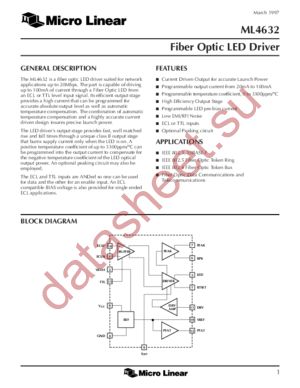 ML4632 datasheet  