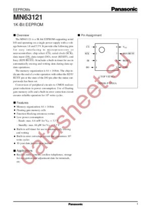 MN63121 datasheet  