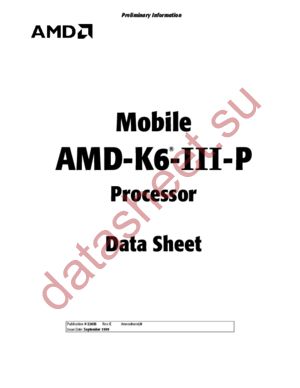 MOBILE AMD-K6-III-P datasheet  