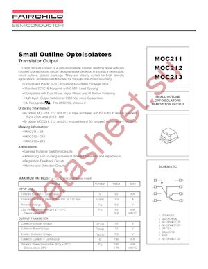 MOC212-M datasheet  