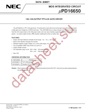 MPD16650N-TAB datasheet  