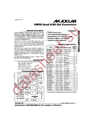 MX7226TE datasheet  