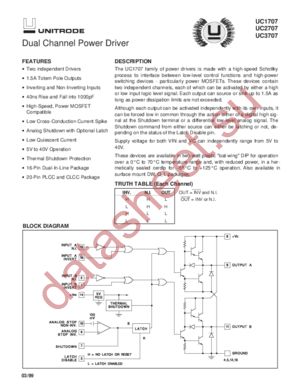 UC1707J datasheet  