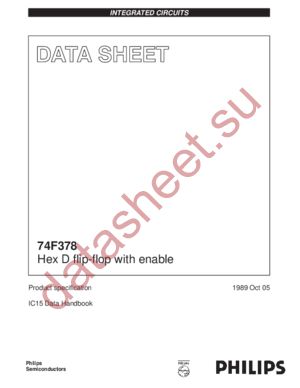 N74F378D datasheet  