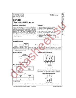 NC7NZ04K8X_NL datasheet  