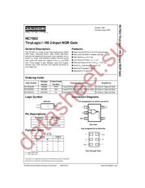 NC7S02M5X_NL datasheet  