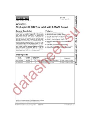 NC7SZ373P6X_NL datasheet  