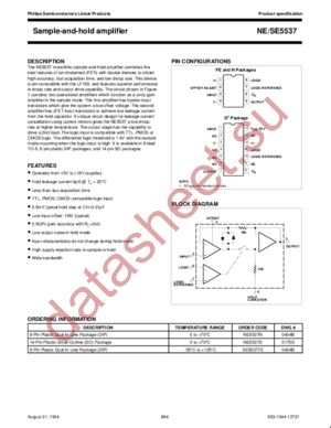 NE5537 datasheet  