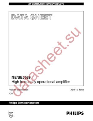NE5539D datasheet  