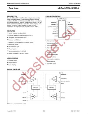 NE556-1N datasheet  