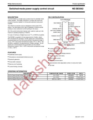 NE5562D datasheet  