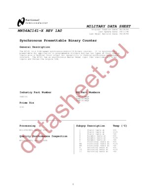 5962-89561012A(54AC161LMQB) datasheet  