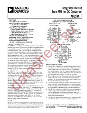 AD536AJQ datasheet  