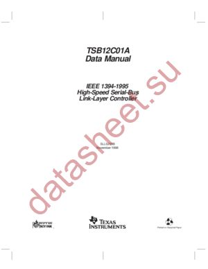 TSB12C01AIPZ datasheet  