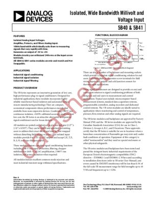 5B41 datasheet  