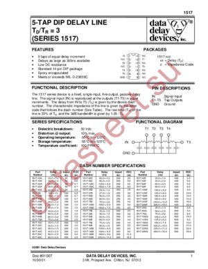 1517-60E datasheet  