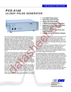 PVX-4140 datasheet  