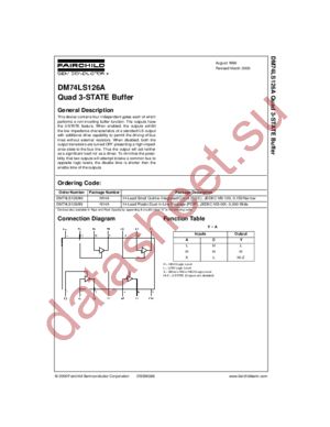 74126 datasheet  