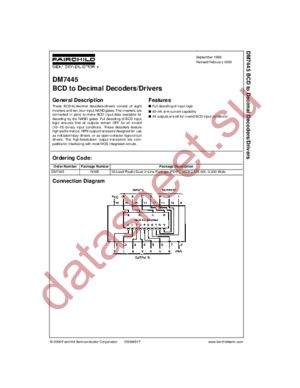 7445 datasheet  