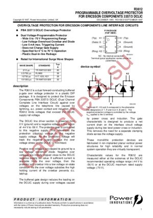 R3612 datasheet  