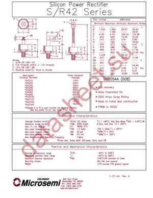 S42140 datasheet  