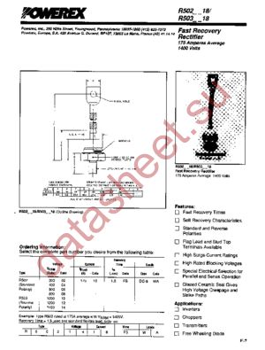 R5031218 datasheet  