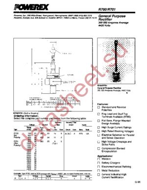 R7010205 datasheet  