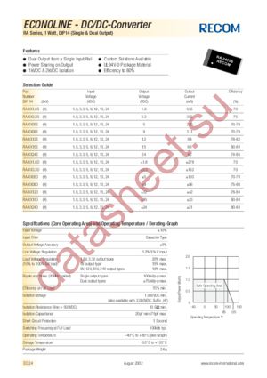 RA-1.809S datasheet  