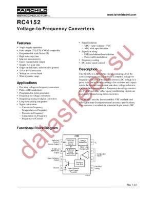 RC4152 datasheet  