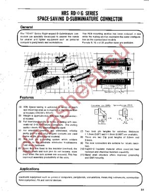 RDBG-25SE1 datasheet  