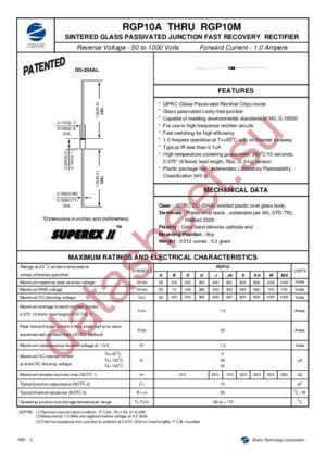 RGP10KA datasheet  